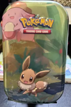 Pokemon TCG : Kanto Friends Mini Tin Display-Pikachu!! With Art & Coin, No Packs - Image 4