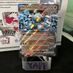 Sandy Shocks ex 056/131 Prismatic Evolutions Double Rare Pokemon TCG Card NM - Image 1