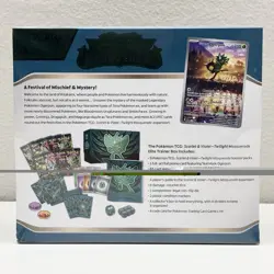 Pokemon TCG Twilight Masquerade Elite Trainer Box ETB SV06 NEW FACTORY SEALED - Image 2