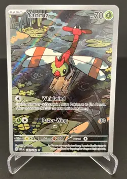 Yanma 183/182 Illustration Rare - Destined Rivals - Pokemon TCG - NM/M - Image 1