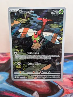 Yanma 183/182 Illustration Rare Sv10: Destined Rivals Pokemon TCG - NM - Image 1
