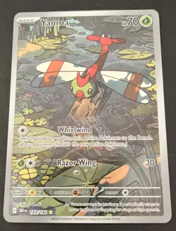 Yanma 183/182 Illustration Rare - Destined Rivals - Pokemon TCG - NM/M - Image 2