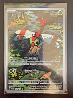 Yanma 183/182 - Illustration Rare - Destined Rivals 2025 Pokemon TCG - NM - Image 1