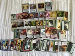 Chaotic Trading Card Lot - 125 Cards Including 4 Super Rares - Image 1