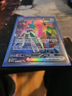 Pokemon TCG Iron Valiant EX Paradox Rift 249/182 Special Illustration Rare Card - Image 2