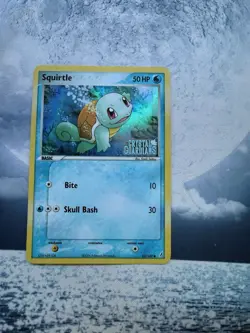 Squirtle 🫧 Reverse Holo Stamped 63/100 EX Crystal Guardians Pokemon Card - Image 1