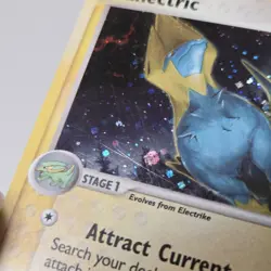 Manectric 9/109 EX Ruby & Sapphire Holo Rare E-Reader 2003 Pokemon Card - Image 5