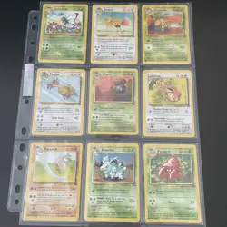 (Vintage) Pokemon Jungle set Cards 1999 complete Common Uncommon WOTC Jungle - Image 1