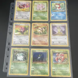 (Vintage) Pokemon Jungle set Cards 1999 complete Common Uncommon WOTC Jungle - Image 5