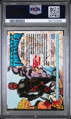 MARVEL MASTERPIECES NIGHT THRASHER Card #78 PSA 10 GEM MINT - Image 2