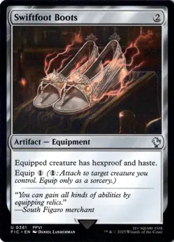 Swiftfoot Boots Commander: FINAL FANTASY 361 - Image 1