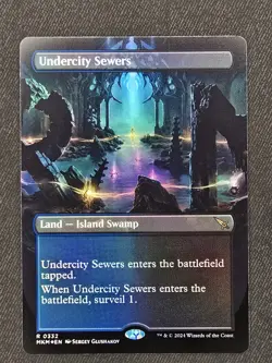 Undercity Sewers (Borderless) (Foil) from Murders at Karlov Manor (MKM) - Image 1