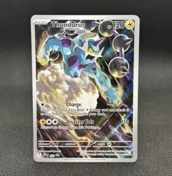 Thundurus 209 Promo Illustration Rare Black Bolt Pokemon TCG (NM) - Image 1