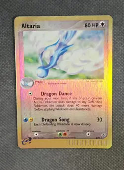 Pokemon Altaria 2/97 Reverse Holo Rare E-Reader EX Dragon 2003 Vintage TCG LP - Image 1