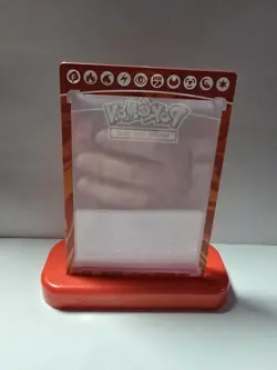 Pokemon Armarouge EX Ultra Pro Magnetic CARD PROTECTOR CASE w/DISPLAY BASE STAND - Image 1