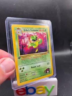 ERIKA’S VICTREEBEL - 1st Edition Gym Heroes - 26/132 - Rare - Pokemon LP - Image 2
