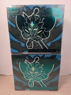 Pokemon Lot of 2 Twilight Masquerade Elite Trainer Box (ETB) Factory Sealed - Image 1