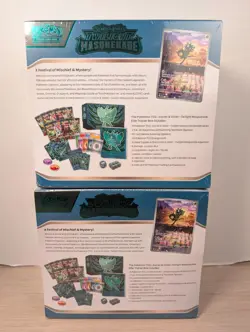 Pokemon Lot of 2 Twilight Masquerade Elite Trainer Box (ETB) Factory Sealed - Image 2