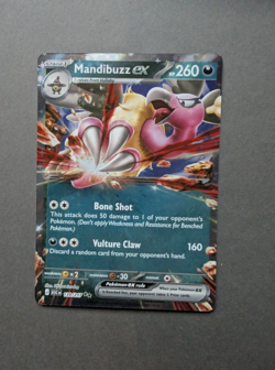 Pokemon TCG Mandibuzz Ex 139/217 Holo Rare Ascended Heroes English - Image 1