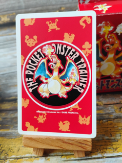 Nidoran - Pokemon Poker Playing Card - vtg 1996 Red/Charizard Deck - NM-LP - Image 4