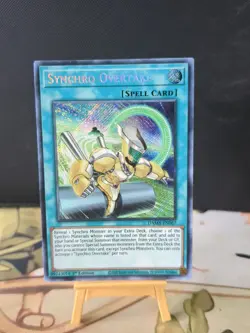 Synchro Overtake Dawn of Majesty Lightly Played Secret Rare 2 Available Yu-Gi-Oh - Image 1