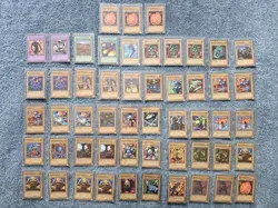 YUGIOH LOB 1st Edition NA Lot 53+ Cards (2 Rares & 51 Commons) Mostly LP - Image 1