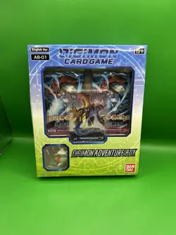 Digimon Card Game - Digimon Adventure Box - With Figure - New Sealed Box - Image 1