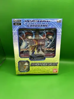 Digimon Card Game - Digimon Adventure Box - With Figure - New Sealed Box - Image 2