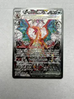 Charizard ex 223/197 Obsidian Flames SIR Pokemon TCG LP/NM - Image 1