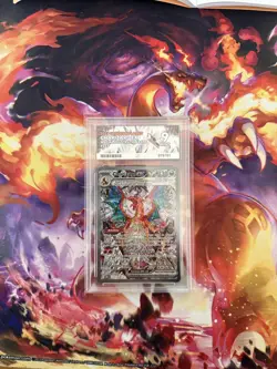 Pokemon TCG Charizard EX 223/197 SIR obsidian Flames Scarlet & Violet Ace 9 Mint - Image 1