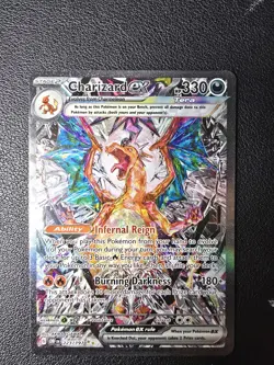 Pokemon TCG: S&V Obsidian Flames - Charizard ex SIR 223/197 - NM+ - Image 1