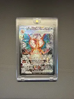 Pokemon TCG Charizard EX Sir Obsidian Flames 223/197 Full Art Secret Rare - Image 1
