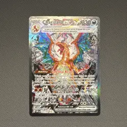 Pokemon TCG Charizard EX Sir Obsidian Flames 223/197 Full Art Secret Rare - Image 2
