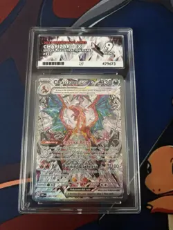 Pokemon TCG Charizard EX Card 223/197 Obsidian Flames Sir Ace 9 - Image 1