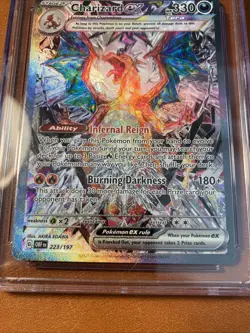 Pokemon Card TCG Charizard EX SIR Obsidian Flames 223/197 CGC 9 MINT Ultra Rare - Image 5