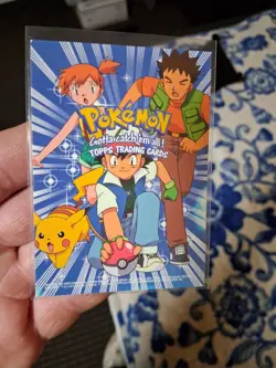 Topps Pokemon Trading Card Movie Animation Ed. Black Logo - Card List Non-Holo - Image 1