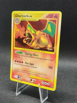 2008 Pokemon Diamond & Pearl Stormfront Charizard Holo Card 103/100 Secret Dm - Image 2