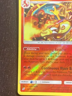 Charizard 14/181 Cracked Ice Holo-Team Up 2019-Rare Pokemon TCG Card LP - Image 3