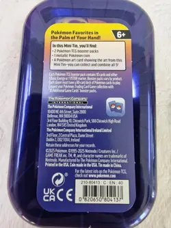 Pokemon TCG Kanto Power Mini Booster Tin PIKACHU - 2x CARD PACKS SEALED - Image 5