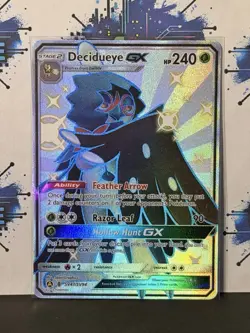 Pokemon Card Hidden Fates Shiny Vault Decidueye GX SV47/SV94 Rare Shiny GX - Image 1
