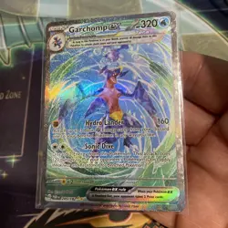 Pokemon Garchomp EX Card TCG Sv04: Paradox Rift Holo 245/182 - Image 3