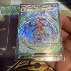 Pokemon Garchomp EX Card TCG Sv04: Paradox Rift Holo 245/182 - Image 5