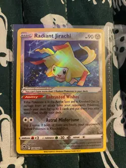Radiant Jirachi 120/195 Prize Pack Series Cards Holo - Image 1
