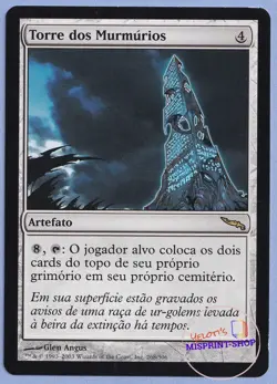 Tower of Murmurs MTG MISPRINT This cards mills only TWO cards, not eight - Image 1