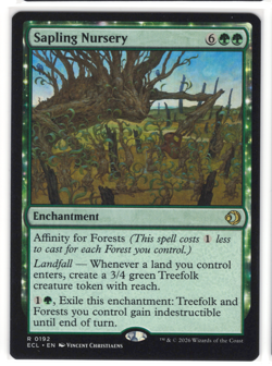 MTG Sapling Nursery Lorwyn Eclipsed ECL #192 rare NM *BOOM*! - Image 1