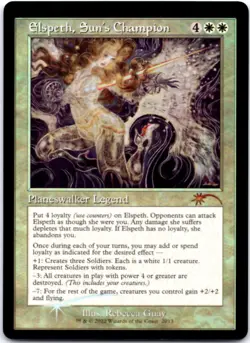 Elspeth, Sun's Champion (Foil) Secret Lair Countdown Kit, 2013 NM - Image 1