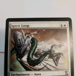 1x Spirit Loop Time Spiral MAGIC THE GATHERING MTG NEVER PLAYED WITH NEAR MINT - Image 2