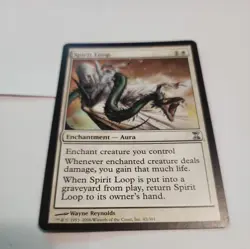 1x Spirit Loop Time Spiral MAGIC THE GATHERING MTG NEVER PLAYED WITH NEAR MINT - Image 3