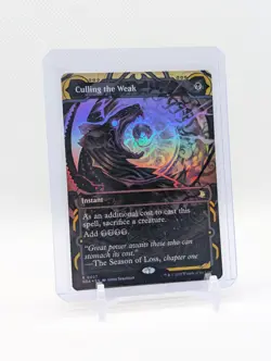MTG - Culling the Weak - FOIL Rare #27 - SOS: Mystical Archive NM - Image 1