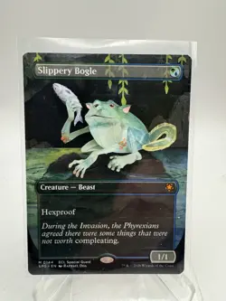MTG Slippery Bogle BORDERLESS 0144 SPG - Image 1